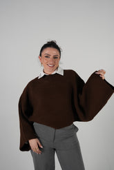 بلوزة صوف ون سايز